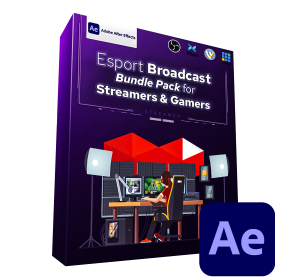 Esport Broadcast Bundle Pack for Streamers & Gamers